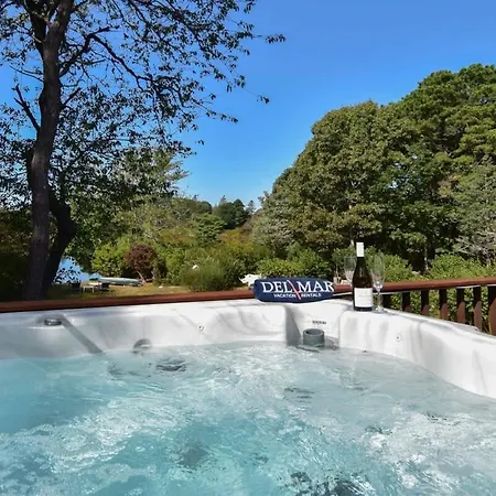 Waterfront Home With Hot Tub Firepit And Game Room